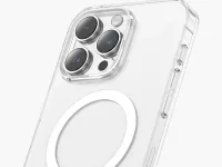 Чехол-накладка Keephone X-Crystal MagSafe для Apple iPhone 16 Pro пластиковый (прозрачный)