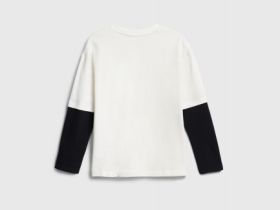 Лонгслив для мальчиков, Бежевый