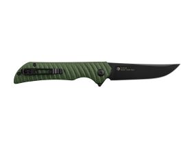 Нож складной Ruike P122-MG, сталь 14C28N, рукоять микарта, зеленый