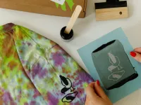 Набор для шелкографии 2.0: пленка для лазерного принтера и 5 цветов красок