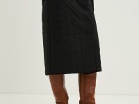 Юбка миди утепленная