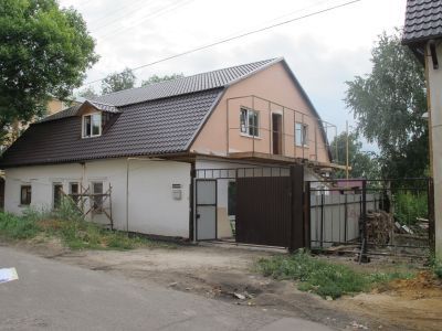 Типовые ворота городской усадьбы