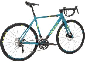 Шоссейный велосипед Welt R100 Disc, год 2024, цвет Синий-Зеленый, ростовка 20