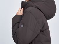 Пальто утепленное с утиным пухом