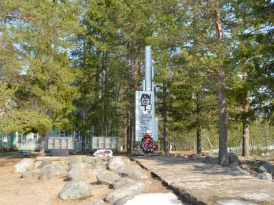 Памятное место - рубеж обороны 3 Выборгского полка Фрунзенской дивизии народного ополчения г. Ленинграда в июле-сентябре 1941 г.