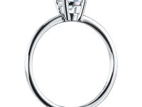 Классическое кольцо из белого золота э4712кц08210868_white