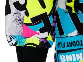 Комбинезон текстильный с полиуретановым покрытием для девочек