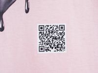 Футболка с AR-принтом для девочек, Розовый