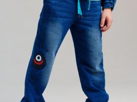 Брюки трикотажные для мальчиков