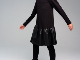 Платье трикотажное для девочек