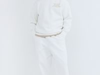 Базовый свитшот с принтом, Белый