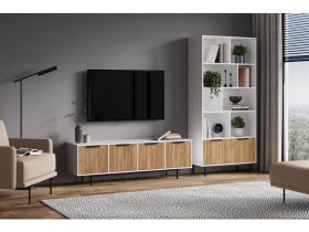 Стеллаж Леванте 97x205 Белый