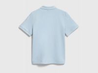 Поло из хлопка для мальчиков, Голубой