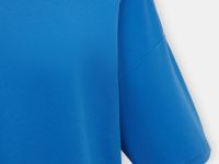 Оверсайз футболка из трикотажного интерлока