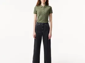 Женские джинсы Lacoste свободного кроя