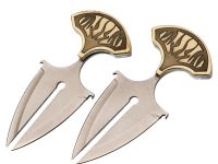 Ремень-нож Череп Keeperbelt, латунь