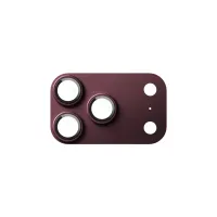 Защитное стекло на камеру Wiwu (LG-012) для Apple iPhone 18 Pro Max (бордовый)
