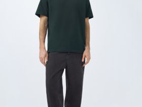 Футболка с принтом, Зеленый