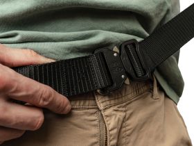 Тактический ремень, черный