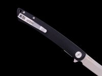 Складной нож Dr.Tech W4224LB, сталь D2, рукоять G10, черный