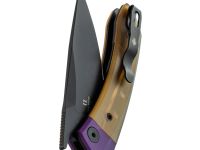 Складной нож Kizer Mini Momo, сталь Nitro-V, рукоять алюминий/Ultem