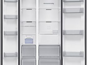 Холодильник Samsung Side-by-Side с технологией SpaceMax, 646 л нержавеющая сталь