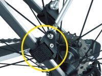 Багажник для шоссейных велосипедов Topeak Roadie Rack with RX Quick Track Plate 700c TA2403 gnn (серебристый)