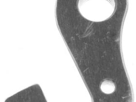 Держатель заднего переключателя "петух" Meta №204 фрезерованный (серебристый)