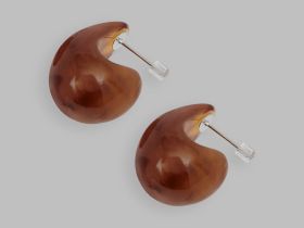 Объемные серьги