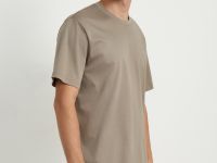 Футболка из хлопка прямого кроя