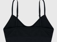 Базовый топ из полиамида, Черный