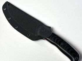 Нож с фиксированным клинком Vostron Onega, сталь Х12МФ, рукоять G10, черный