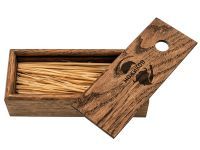 Подарочная коробка для  складных ножей, дуб