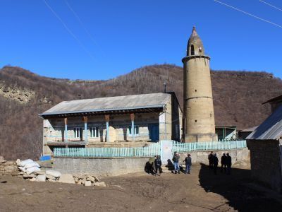 Мечеть с минаретом