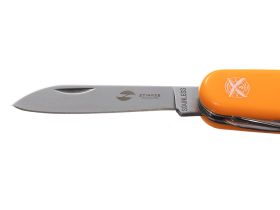 Нож перочинный Stinger 90 мм, 13 функций, оранжевый