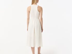 Длинное платье Lacoste без рукавов