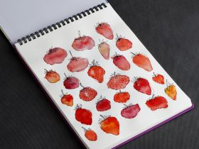 Скетчбук для акварели Greenwich Line "Dreams in clouds" 260*190 мм 20 л 200 г