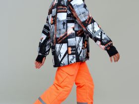 Комплект текстильный с полиуретановым покрытием для мальчиков: куртка, брюки