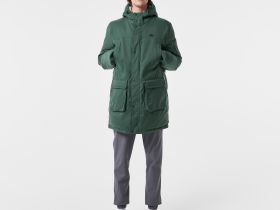 Мужская утеплённая парка Lacoste с капюшоном