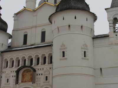 Западная фланкирующая башня церкви Воскресения