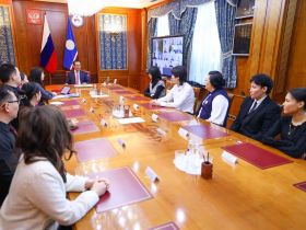 В преддверии Дня российского студенчества Айсен Николаев напутствовал именных стипендиатов