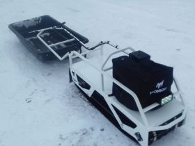 Мотобуксировщик POMOR 380 К8