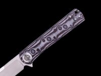 Складной нож Dr.Tech W3896MG, сталь D2, рукоять микарта, Pattern gray