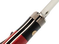 Складной нож Reptilian "Лесовик-02", сталь D2, рукоять G10, Limited Edition, красный