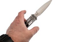 Нож-бабочка (балисонг) Reptilian "Стикс-02", сталь D2