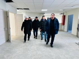 Строящиеся соцобъекты проверили в Мегино-Кангаласском районе
