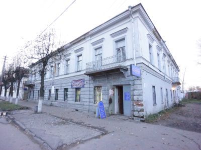 Дом, в котором в годы Великой Отечественной войны размещался штаб Ладожской военной флотилии