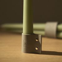 Подсвечник 2 шт. Серый