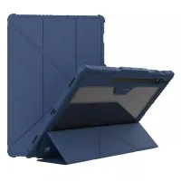 Чехол-книжка Nillkin Bumper Leather case Pro для Samsung Galaxy Tab S9 защита камеры/полиуретан (синий)