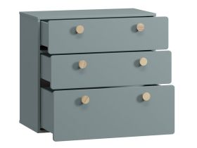 Комод детский Арчи 80x75 Серо-зеленый